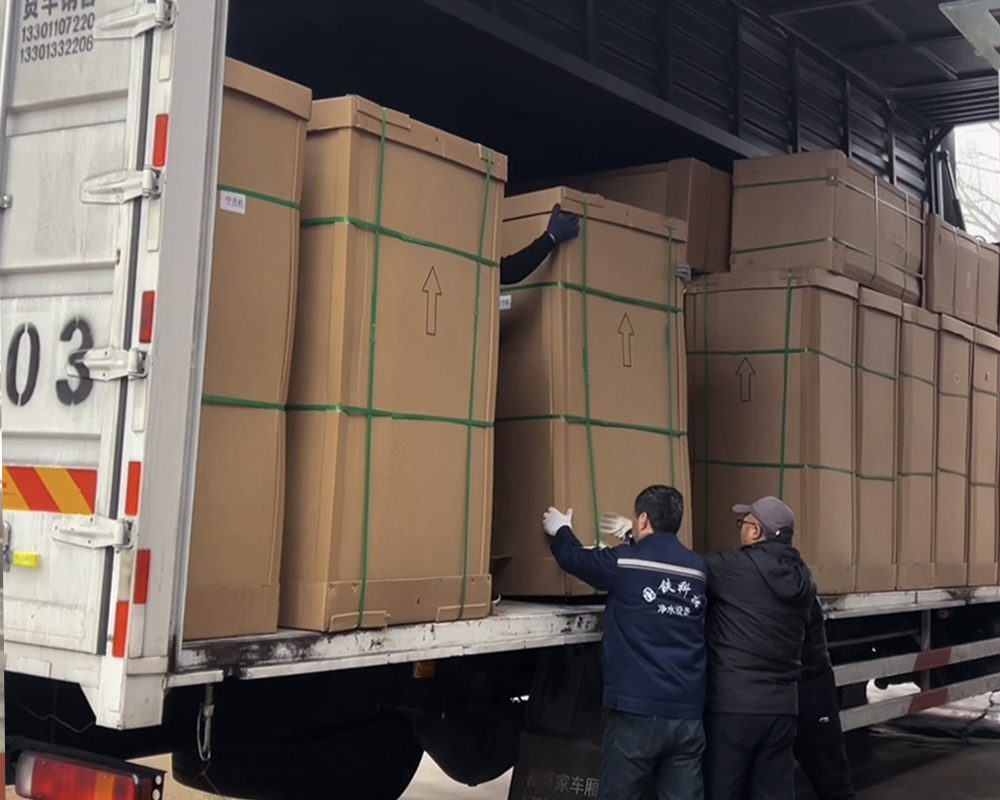 凈水設備發(fā)貨啦！